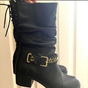 NWOT! Thalia Sodi Janice Corset Boot Corset Design (Mid Calf)